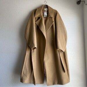 Hm 4xl camel coat NWT